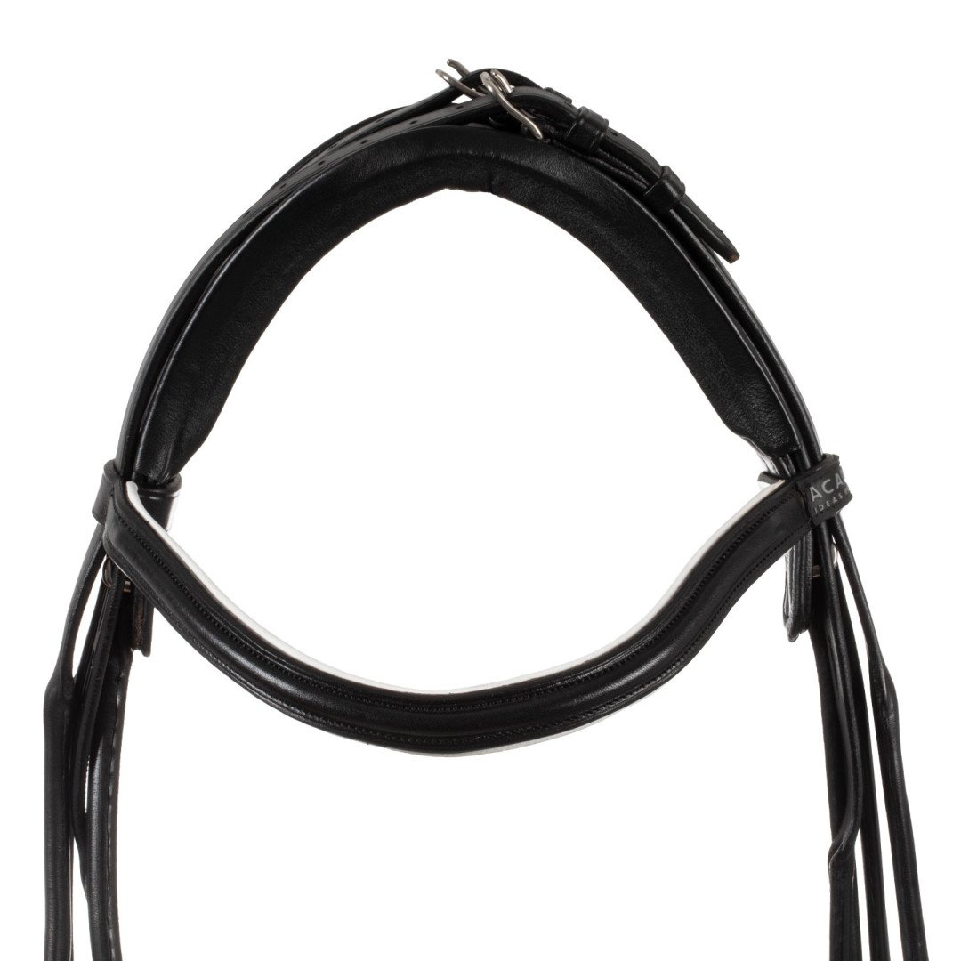 Parnassus Rolled Leather Double Reins Bridle