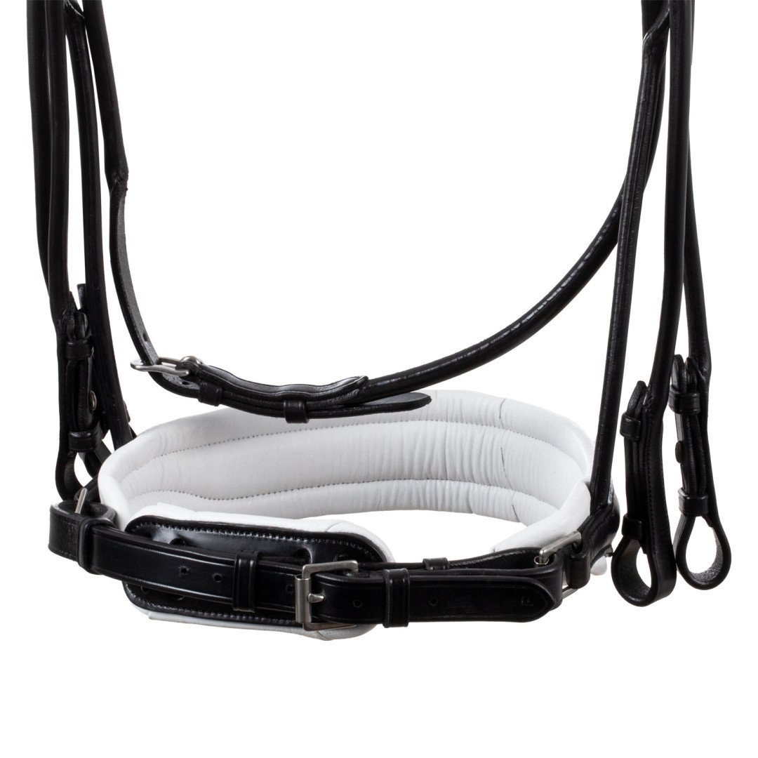 Parnassus Rolled Leather Double Reins Bridle