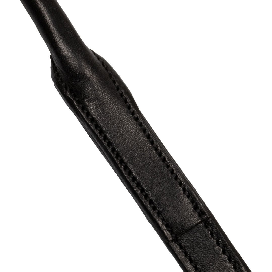 Parnassus Rolled Leather Double Reins Bridle