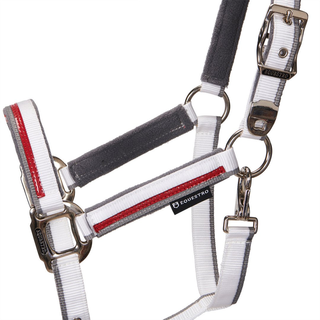 Cavezza Nylon Equestro C lunghina Modello Red Trim