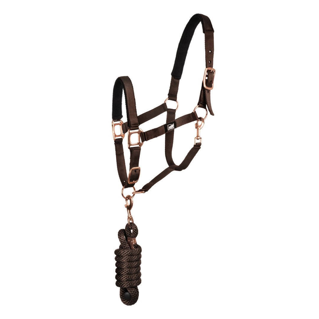 Cavezza Nylon Rose Gold Line