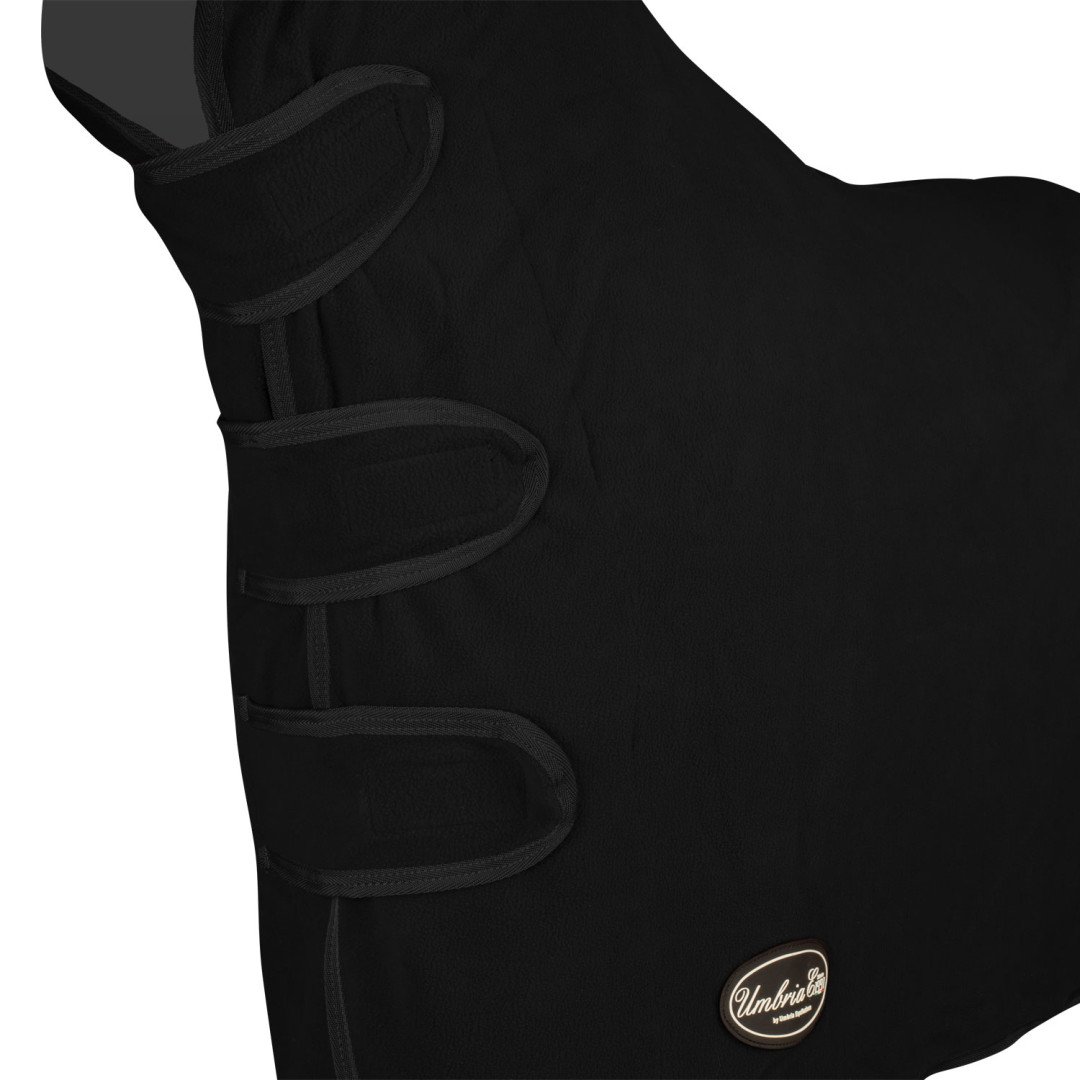 Manta de lã polar antipilling modelo Yukon com gola em C