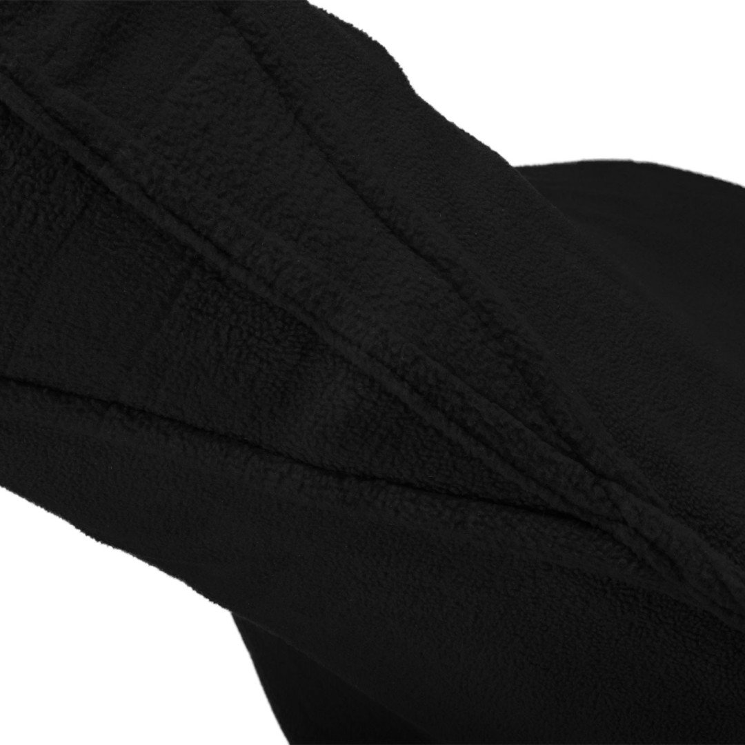 Manta de lã polar antipilling modelo Yukon com gola em C