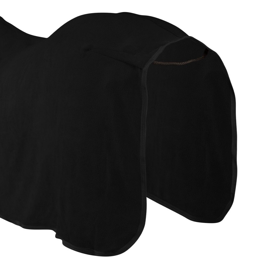 Manta de lã polar antipilling modelo Yukon com gola em C