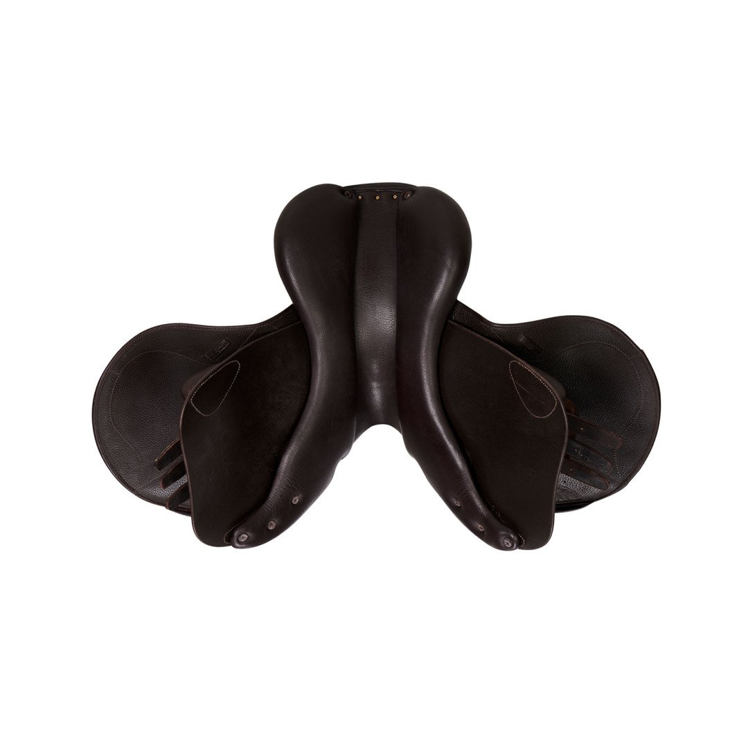 sela de salto Meredith Double Equestro Couro e Arcione Italiana