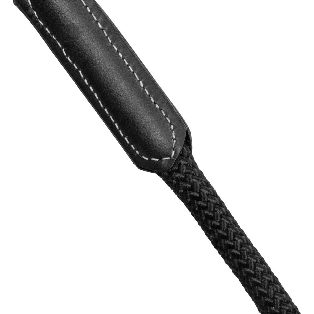 Double Leather and Rope Return Reins