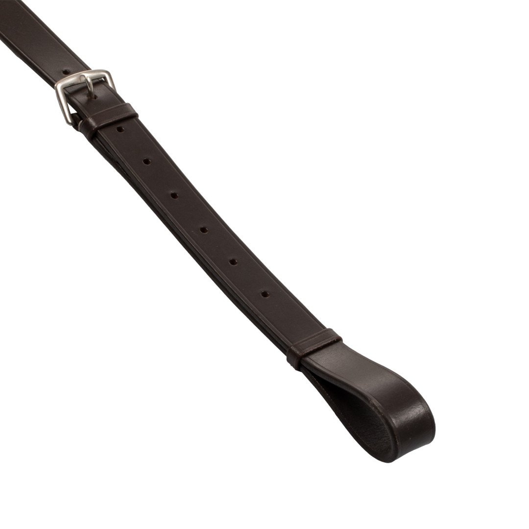 Rênes en cuir Tiedeman avec Martingale