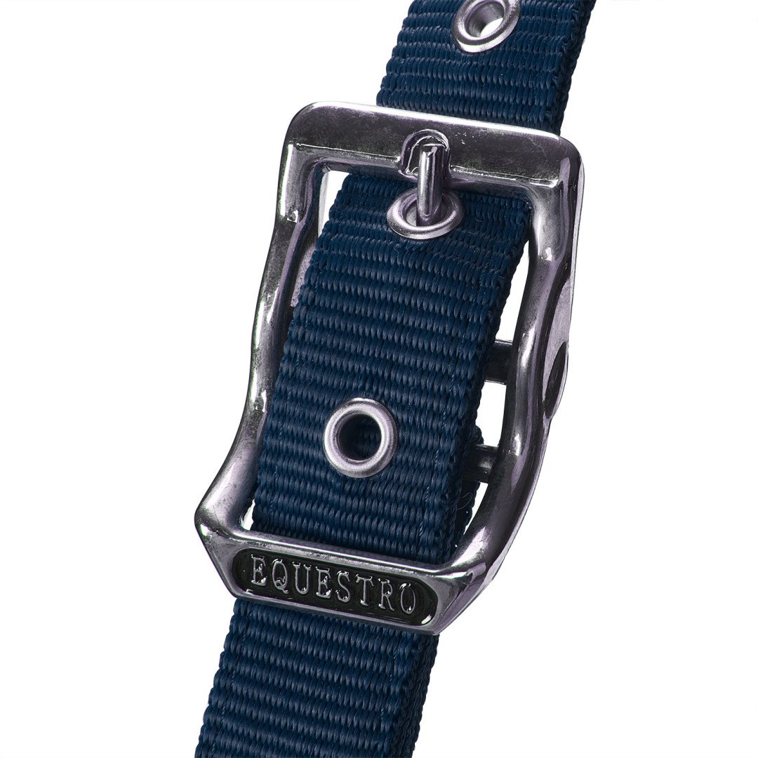 Equestro Nylonhalfter C-förmige Fleece Halfter