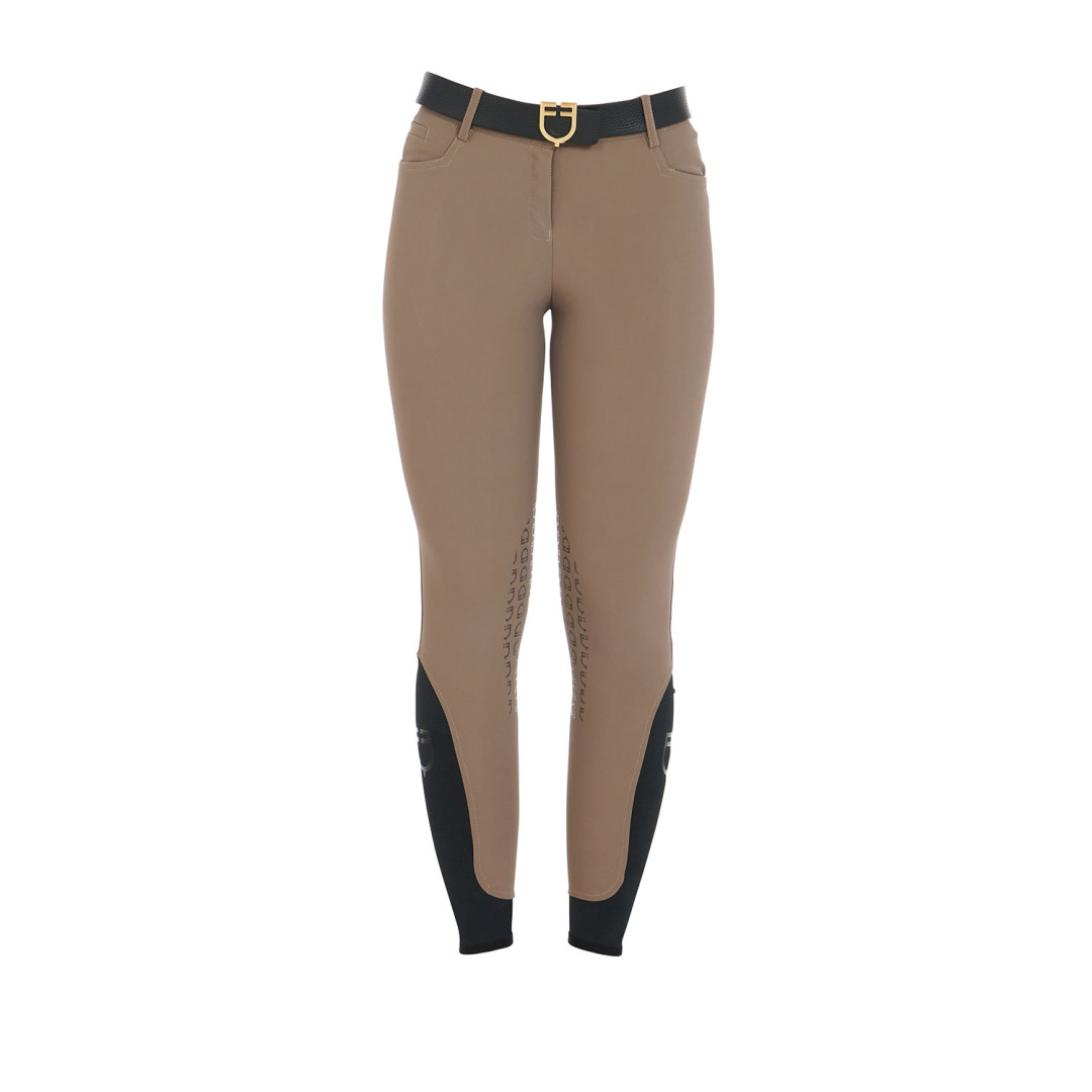 Women's Slim Fit Grip Breeches With Logo Women's Slim Fit Grip Breeches With Logo