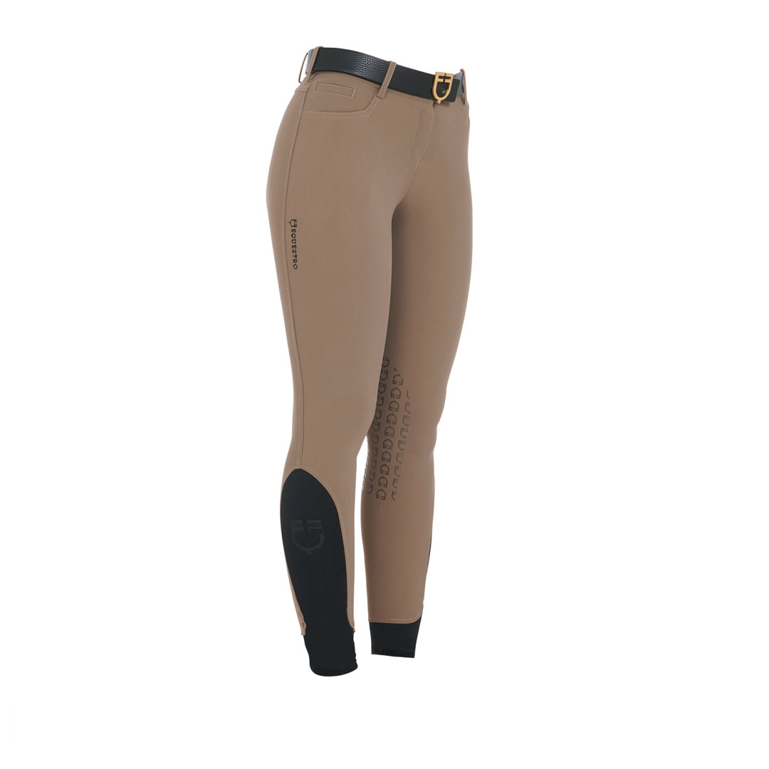 Women's Slim Fit Grip Breeches With Logo Women's Slim Fit Grip Breeches With Logo