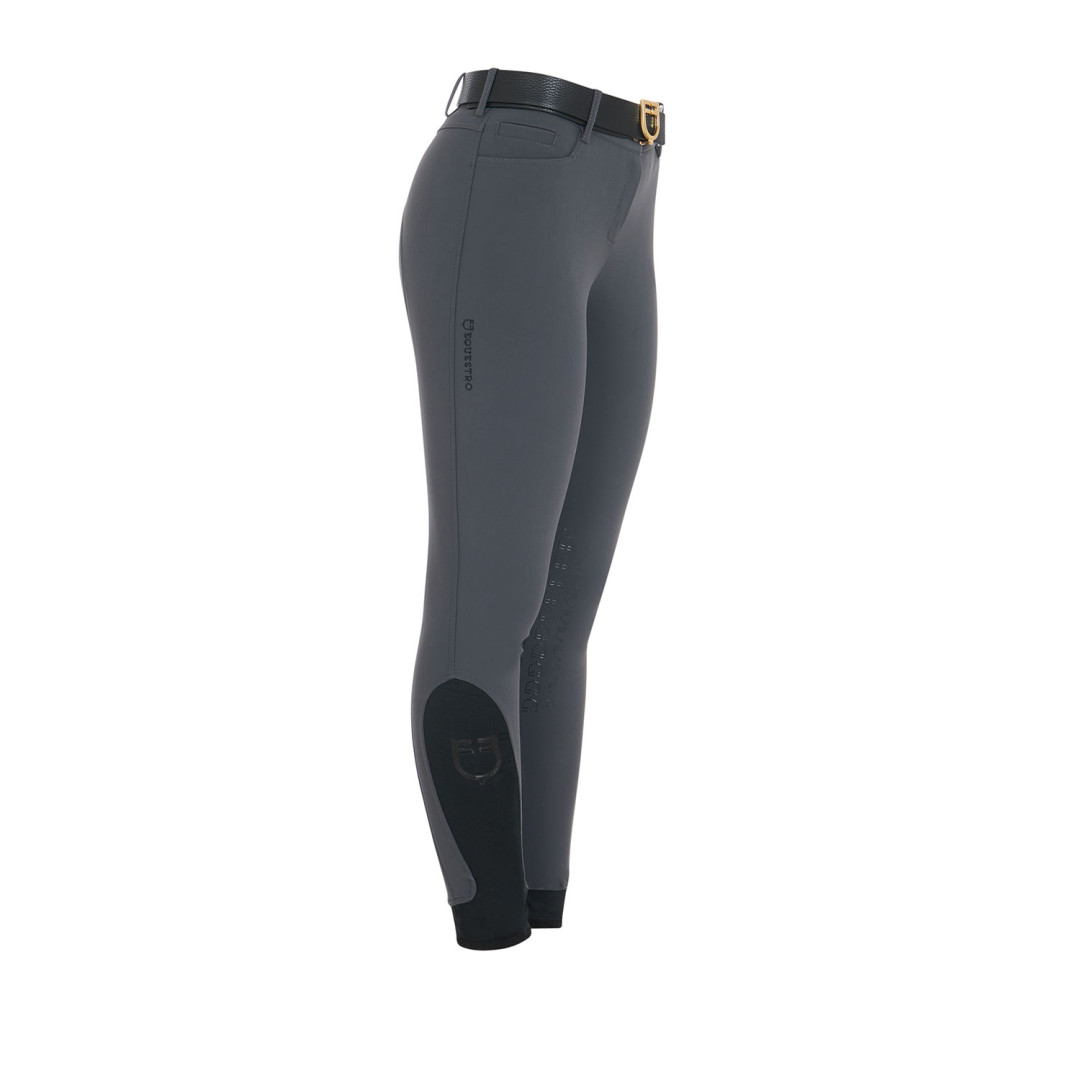 Women's Slim Fit Grip Breeches With Logo Women's Slim Fit Grip Breeches With Logo
