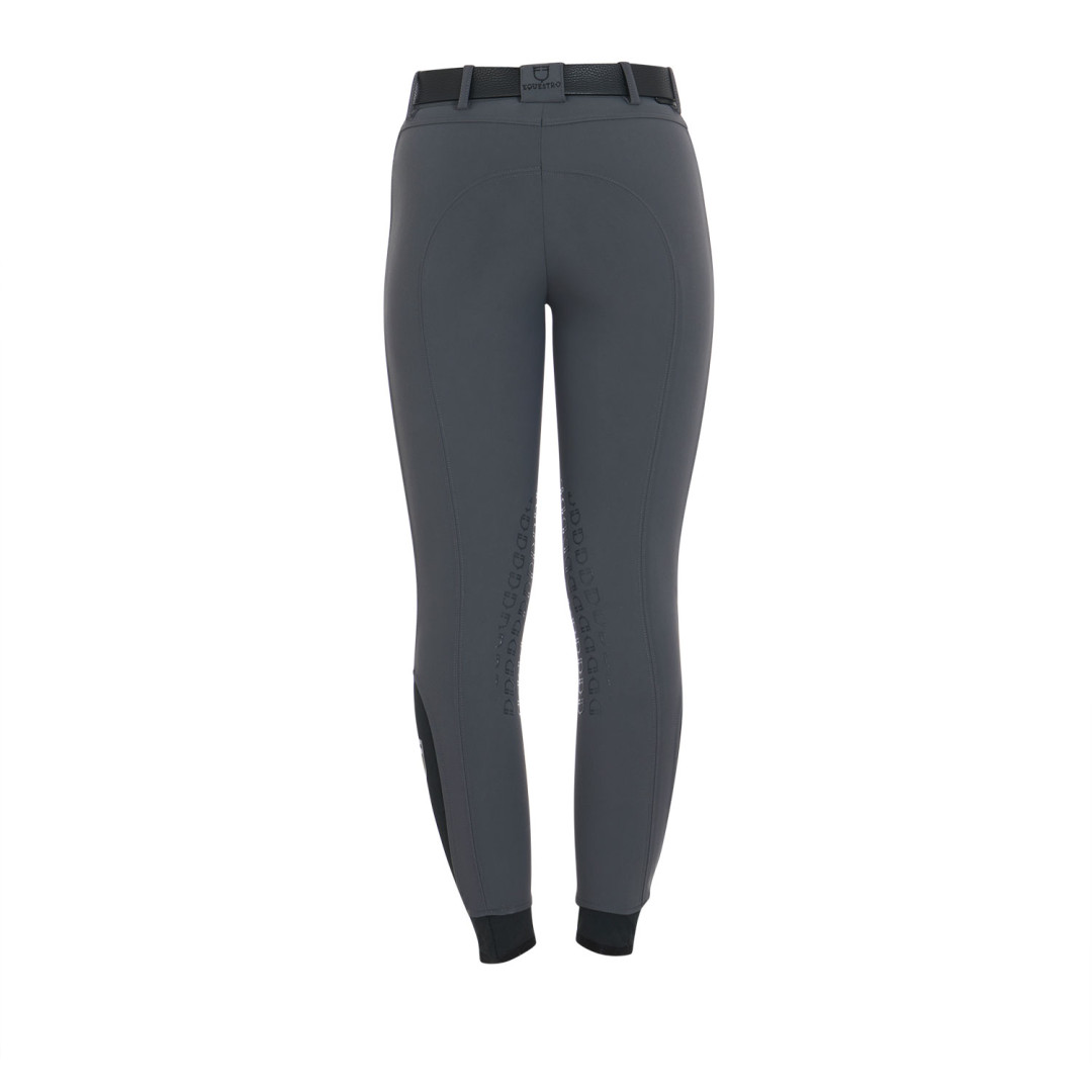 Women's Slim Fit Grip Breeches With Logo Women's Slim Fit Grip Breeches With Logo