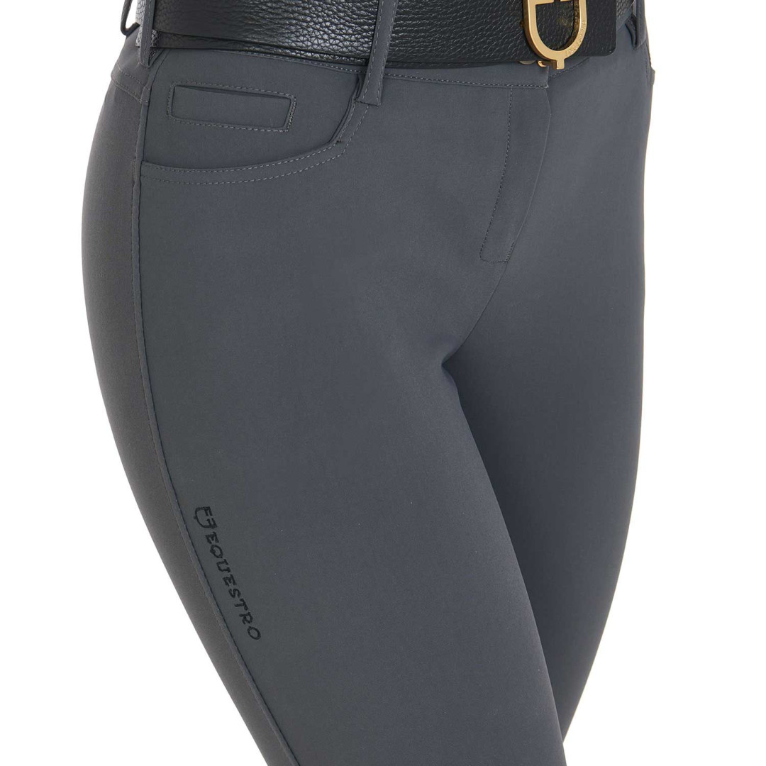 Women's Slim Fit Grip Breeches With Logo Women's Slim Fit Grip Breeches With Logo