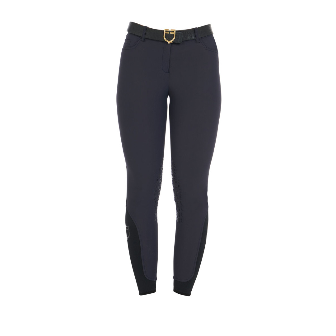 Women's Slim Fit Grip Breeches With Logo Women's Slim Fit Grip Breeches With Logo