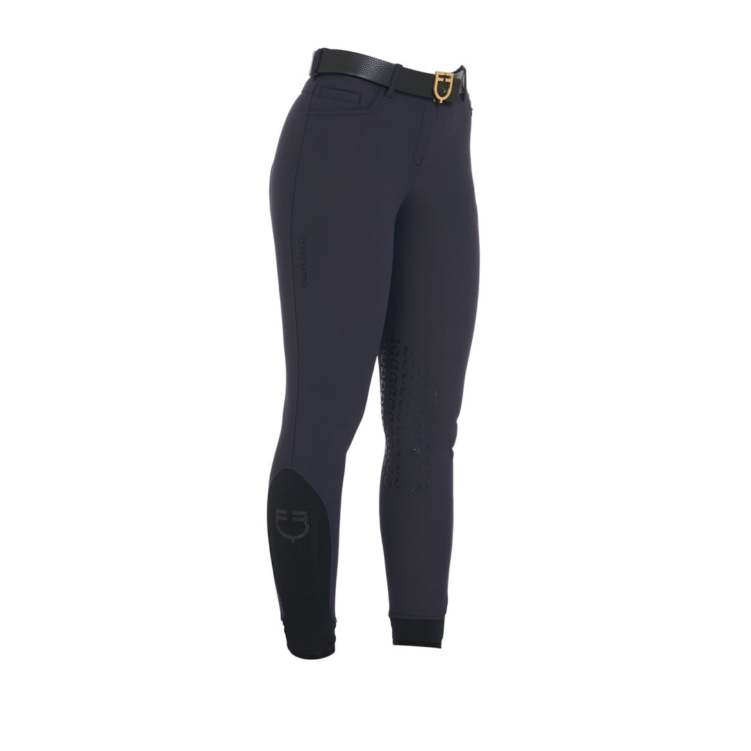 Women's Slim Fit Grip Breeches With Logo Women's Slim Fit Grip Breeches With Logo