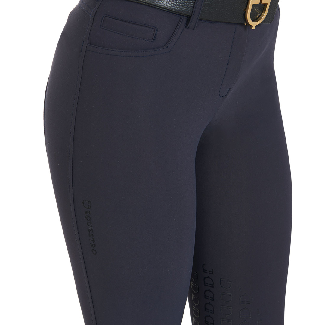Women's Slim Fit Grip Breeches With Logo Women's Slim Fit Grip Breeches With Logo