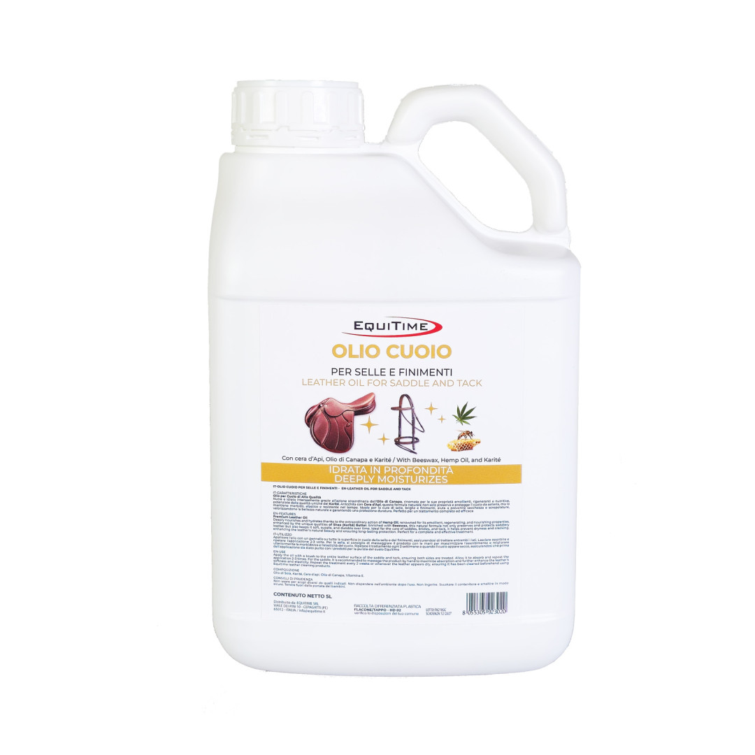 Horse & Leather Care  EQUITIME Aceite para cuero para sillas y arneses 5 litros 131,14 € Horse & Leather Care  EQUITIME Aceite para cuero para sillas y arneses 5 litros 131,14 €