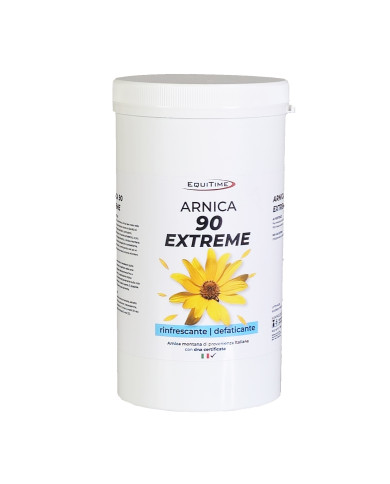 Horse & Leather Care  EQUITIME crema ARNICA 90 EXTREME gel cavalli uso umano 1 kg 40,98 € Horse & Leather Care  EQUITIME crema ARNICA 90 EXTREME gel cavalli uso umano 1 kg 40,98 €