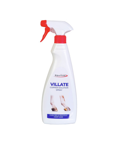 EQUITIME Villate Spray – Kupferlösung zur Hufpflege 500 ml