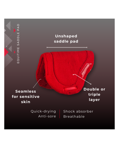 Endurance Saddlepad  EQUITIME endurance Saddlepad pad DOUBLE LAYER FLEECE 114,75 € Endurance Saddlepad  EQUITIME endurance Saddlepad pad DOUBLE LAYER FLEECE 114,75 €