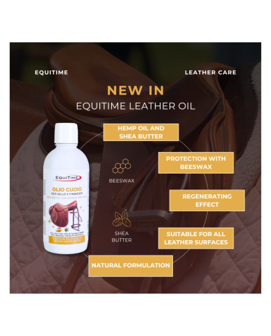 Horse & Leather Care  EQUITIME Leather Oil for saddle and tack 16,39 € Horse & Leather Care  EQUITIME Leather Oil for saddle and tack 16,39 €