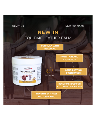 Horse & Leather Care  EQUITIME Leather Balm for Saddle tack and Boots 16,39 € Horse & Leather Care  EQUITIME Leather Balm for Saddle tack and Boots 16,39 €