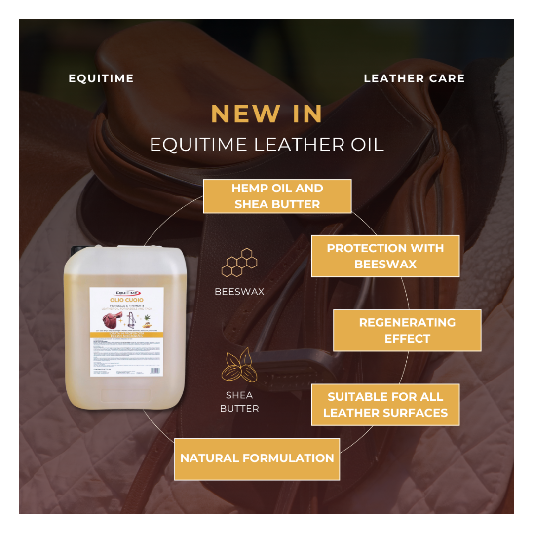 Horse & Leather Care  EQUITIME Aceite para cuero para sillas y arneses 10 litros 245,08 € Horse & Leather Care  EQUITIME Aceite para cuero para sillas y arneses 10 litros 245,08 €