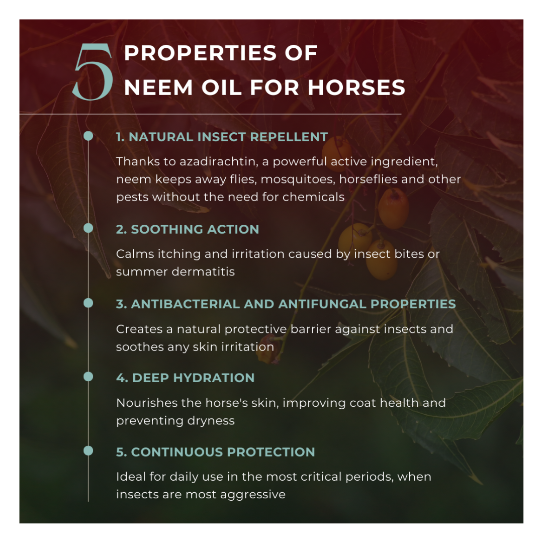 Horse & Leather Care EQUITIME Pure Neem Oil – Proteção natural contra insetos e parasitas 500ml 12,29&nbsp;€