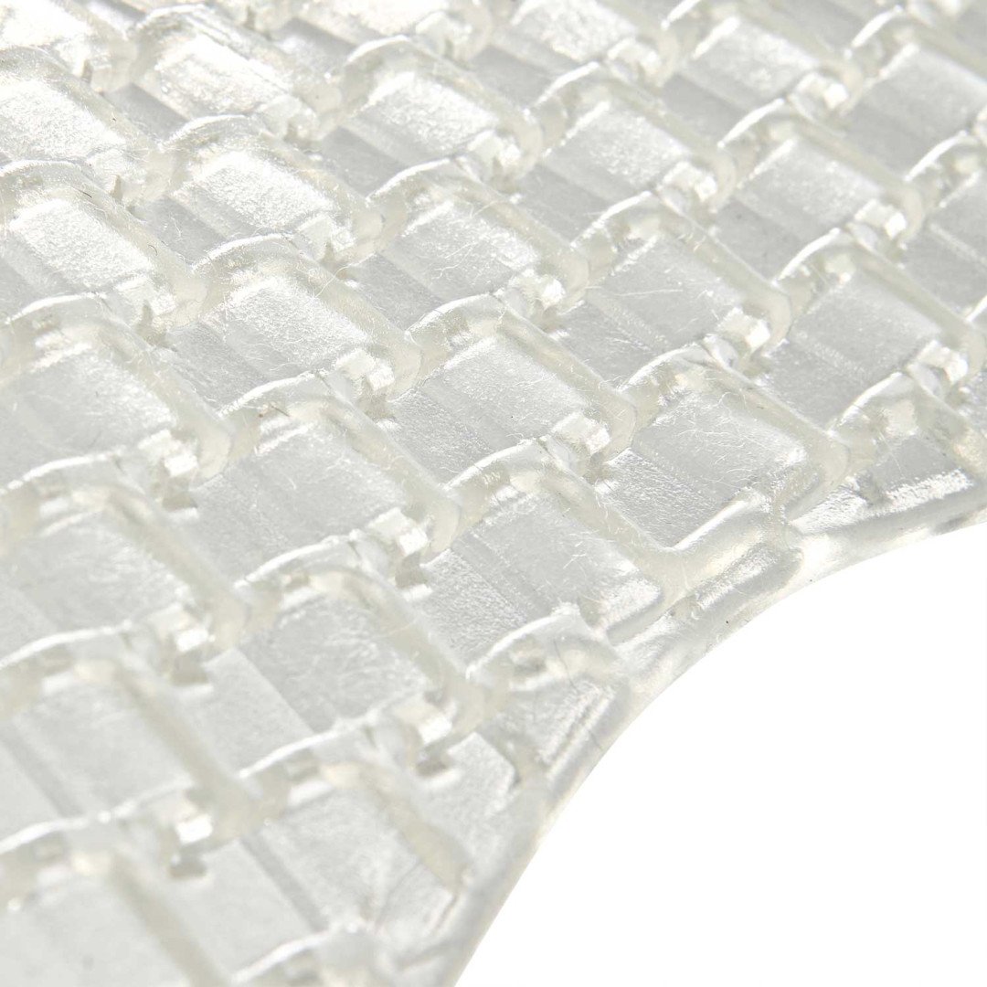 Almofada de gel macio com liberação de ar Respira, recorte em pele de carneiro, apenas gel.