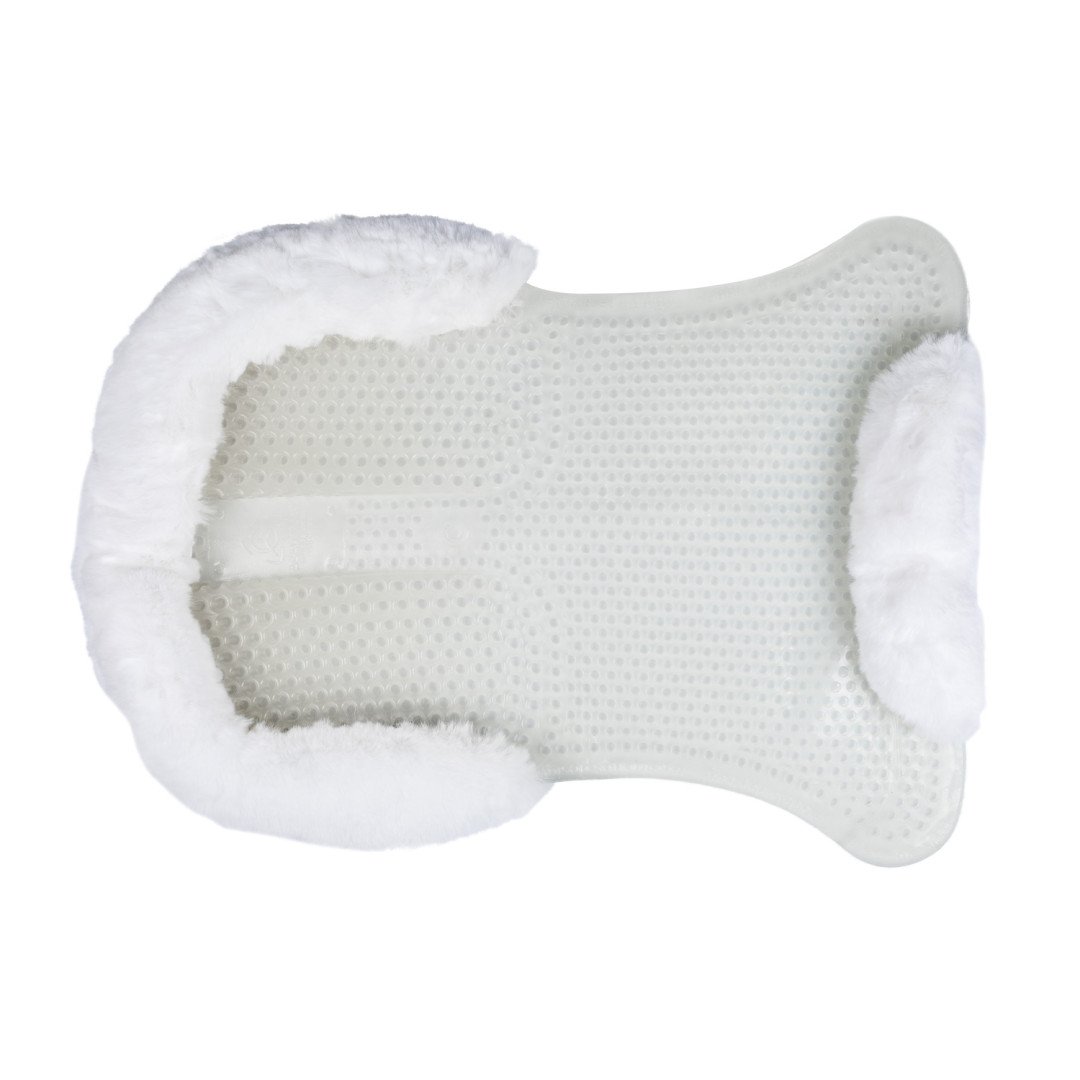 Acavallo Classic Gel Pad With Back Riser Cut Out Eco-wool