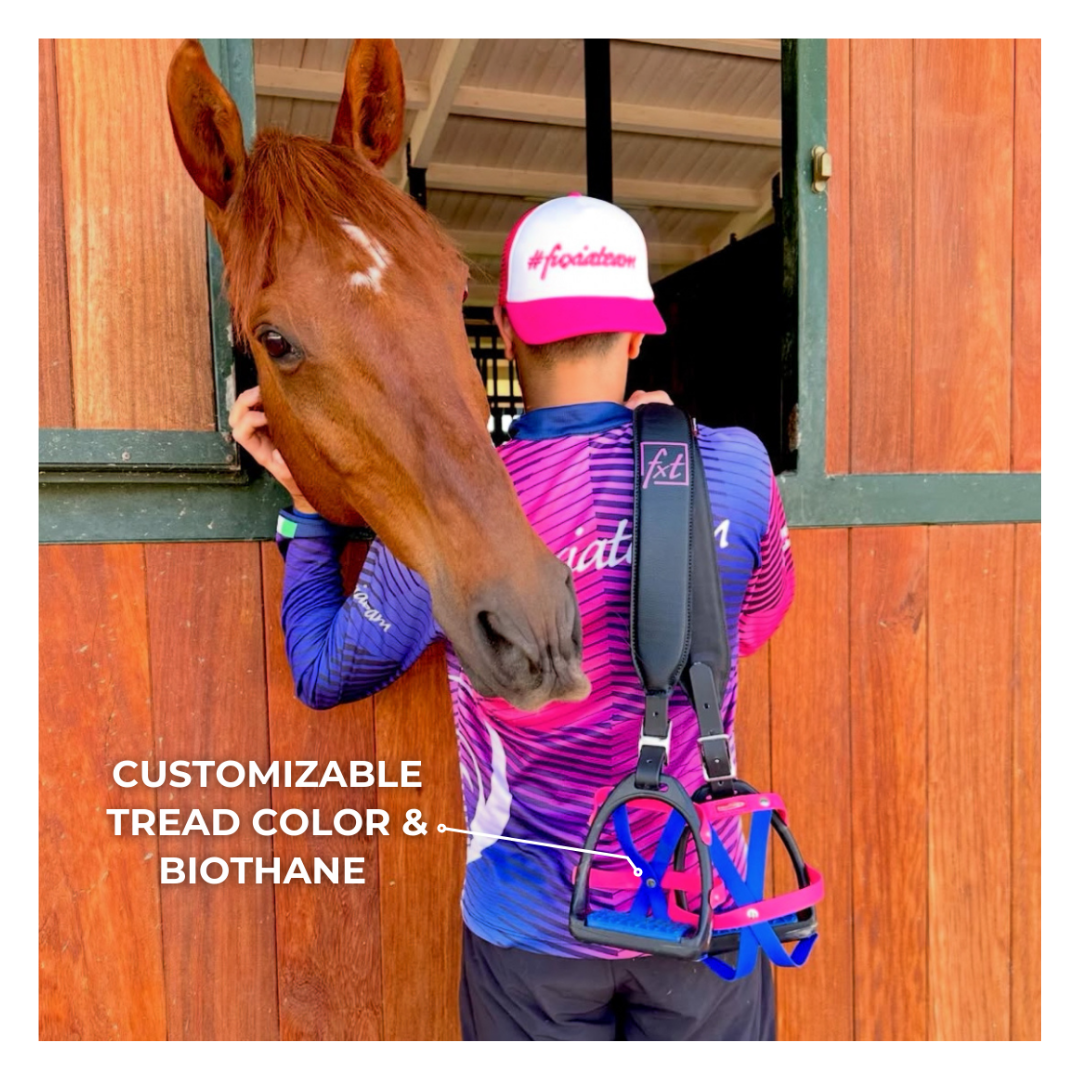 estribos Equitime Endurance y jaula Biothane estribos Equitime Endurance y jaula Biothane