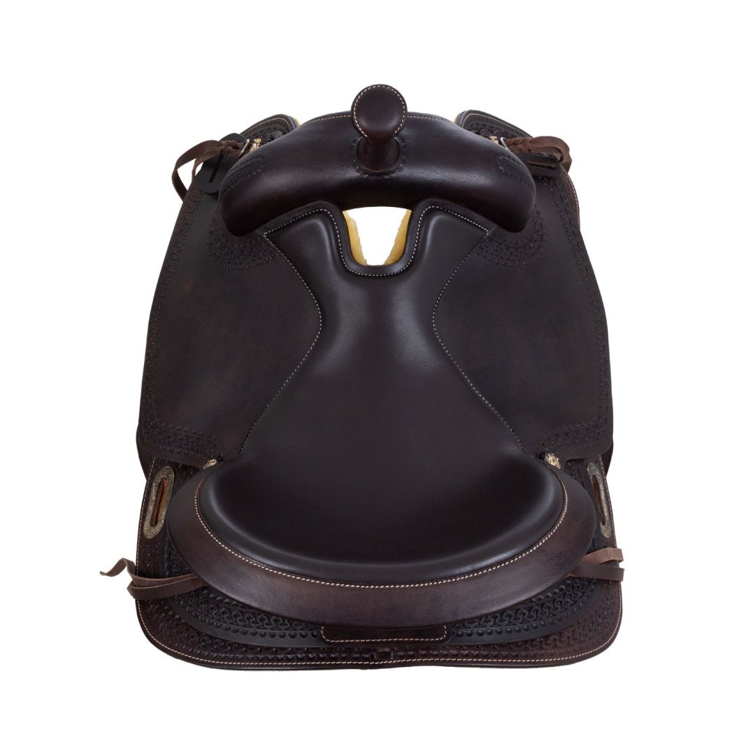 Working Cow saddle  saddle Fmw Round Buff Leather Colchoco 967,21 €