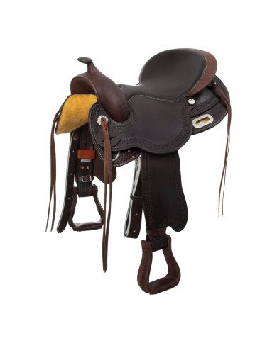 Working Cow saddle saddle Fmw Short Back Buff Leather Colchoco 888,44&nbsp;€