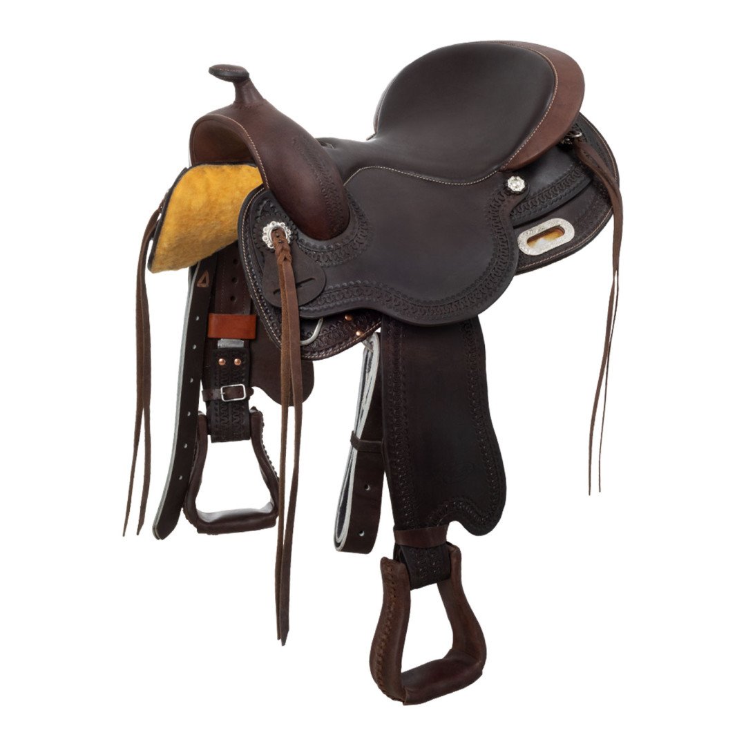 Selle Working Cow Sella Fmw Short Back Buff Leather Colchoco 888,44&nbsp;€