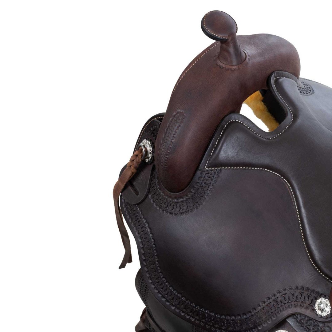 Working Cow saddle  saddle Fmw Short Back Buff Leather Colchoco 888,44 €