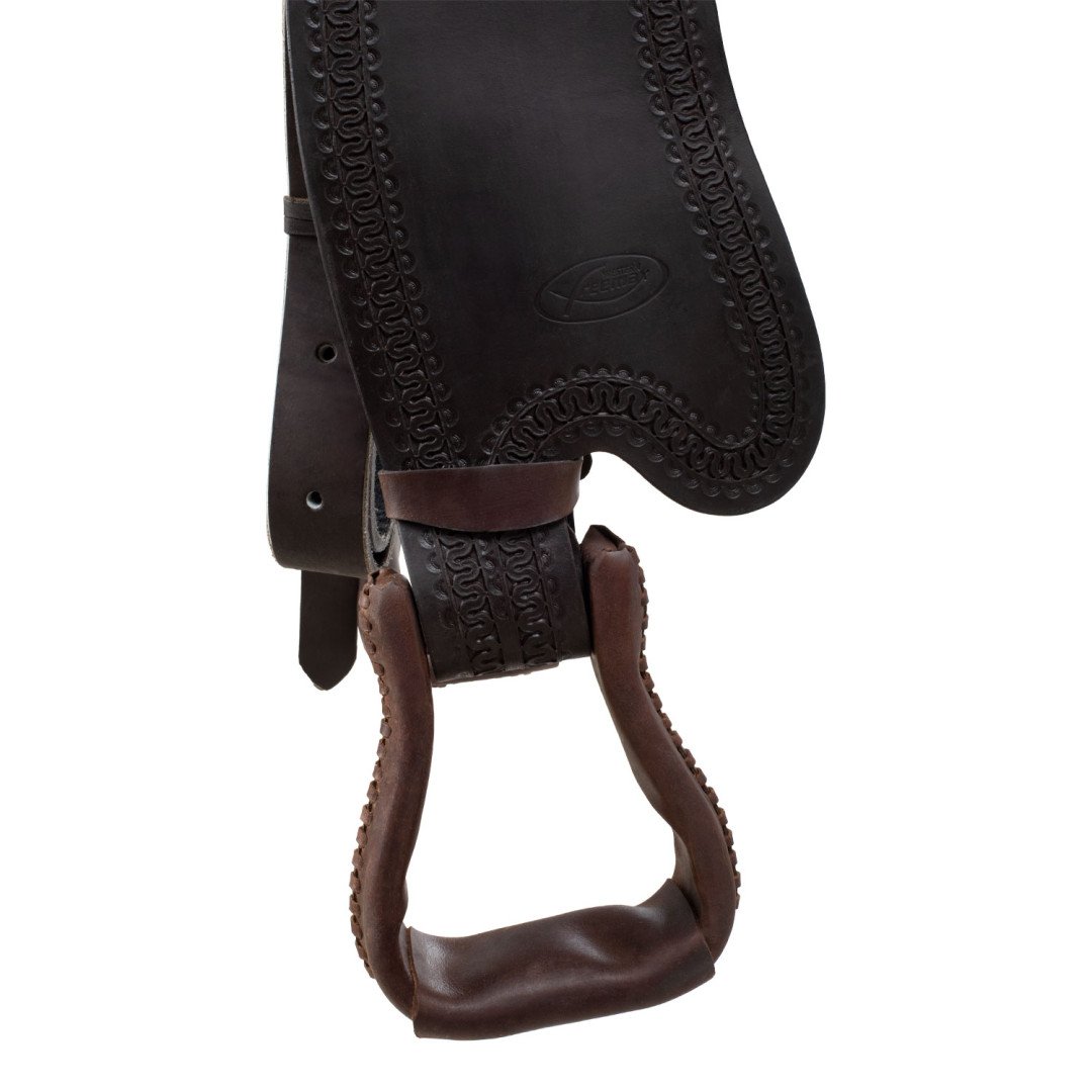 Working Cow saddle  saddle Fmw Short Back Buff Leather Colchoco 888,44 €