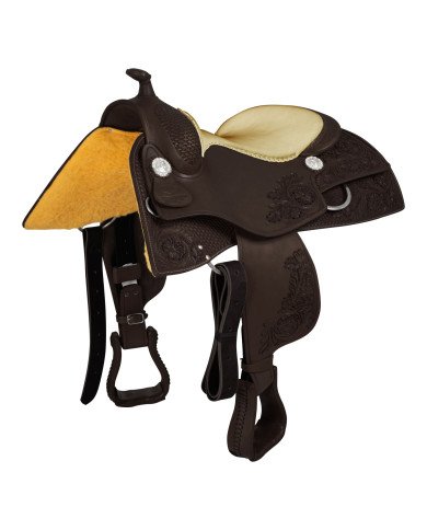 Team Penner Pool's Flower Tooling saddle
