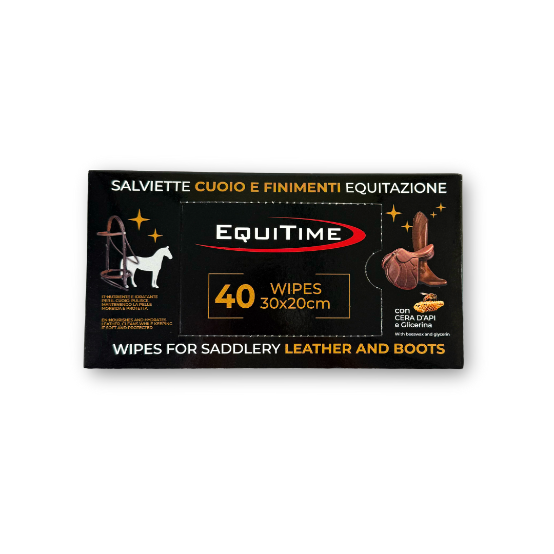 Horse & Leather Care  EQUITIME Toallitas limpiadoras y nutritivas para CUERO 9,01 € Horse & Leather Care  EQUITIME Toallitas limpiadoras y nutritivas para CUERO 9,01 €