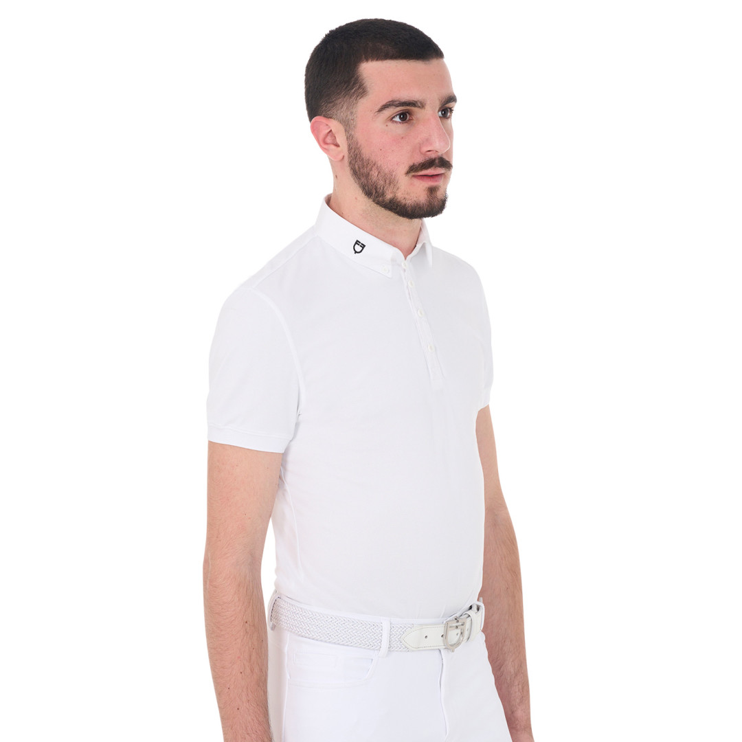 Polo de Hombre de Manga Corta en Tejido Técnico Modelo Hunt Polo de Hombre de Manga Corta en Tejido Técnico Modelo Hunt