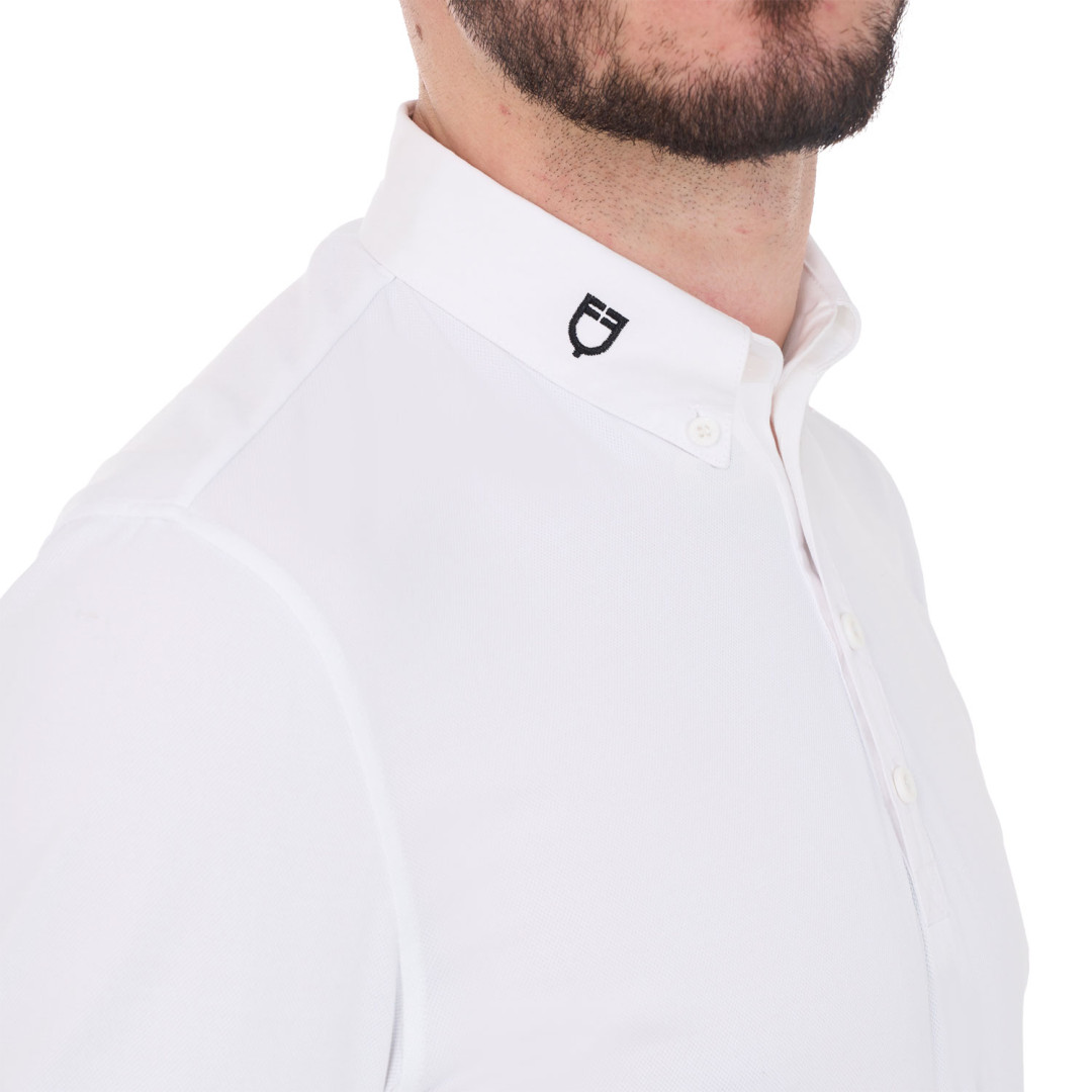 Polo de Hombre de Manga Corta en Tejido Técnico Modelo Hunt Polo de Hombre de Manga Corta en Tejido Técnico Modelo Hunt