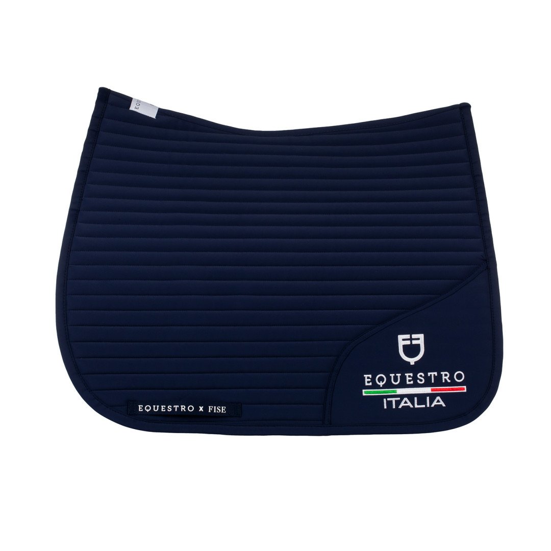 Tapis de Tapis de selle de dressage Sottosella dressage con logo ricamato Equestro X FISE 77,87&nbsp;€