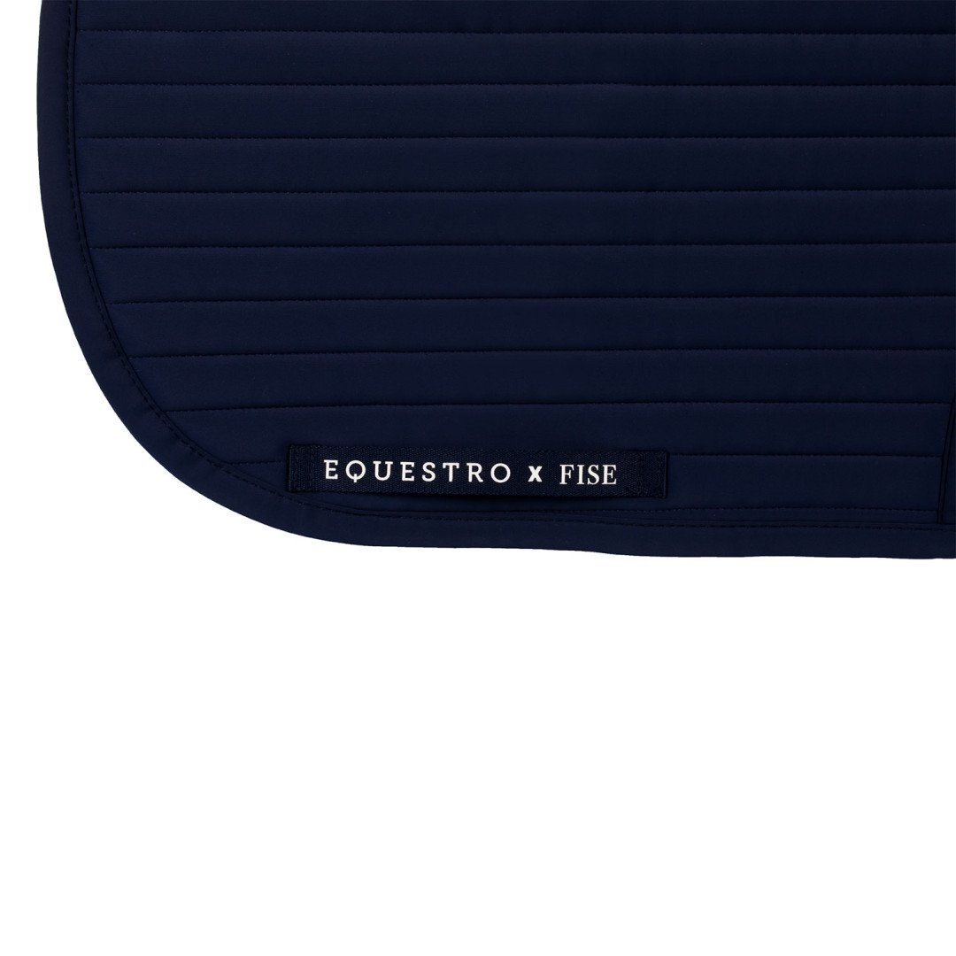 Tapis de Tapis de selle de dressage Sottosella dressage con logo ricamato Equestro X FISE 77,87&nbsp;€