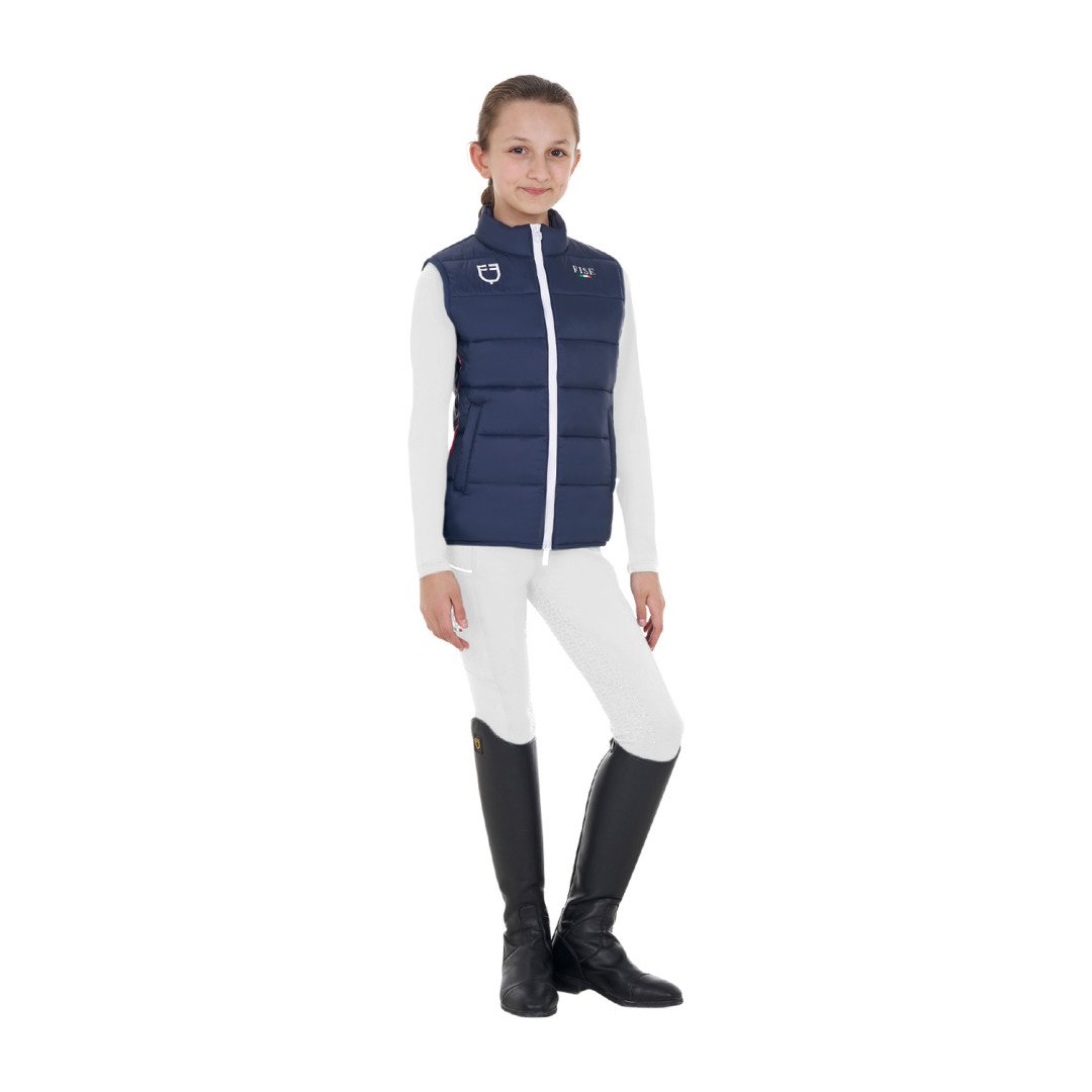 Inicio  Smanicato unisex bambini slim fit Equestro X FISE 94,26 €