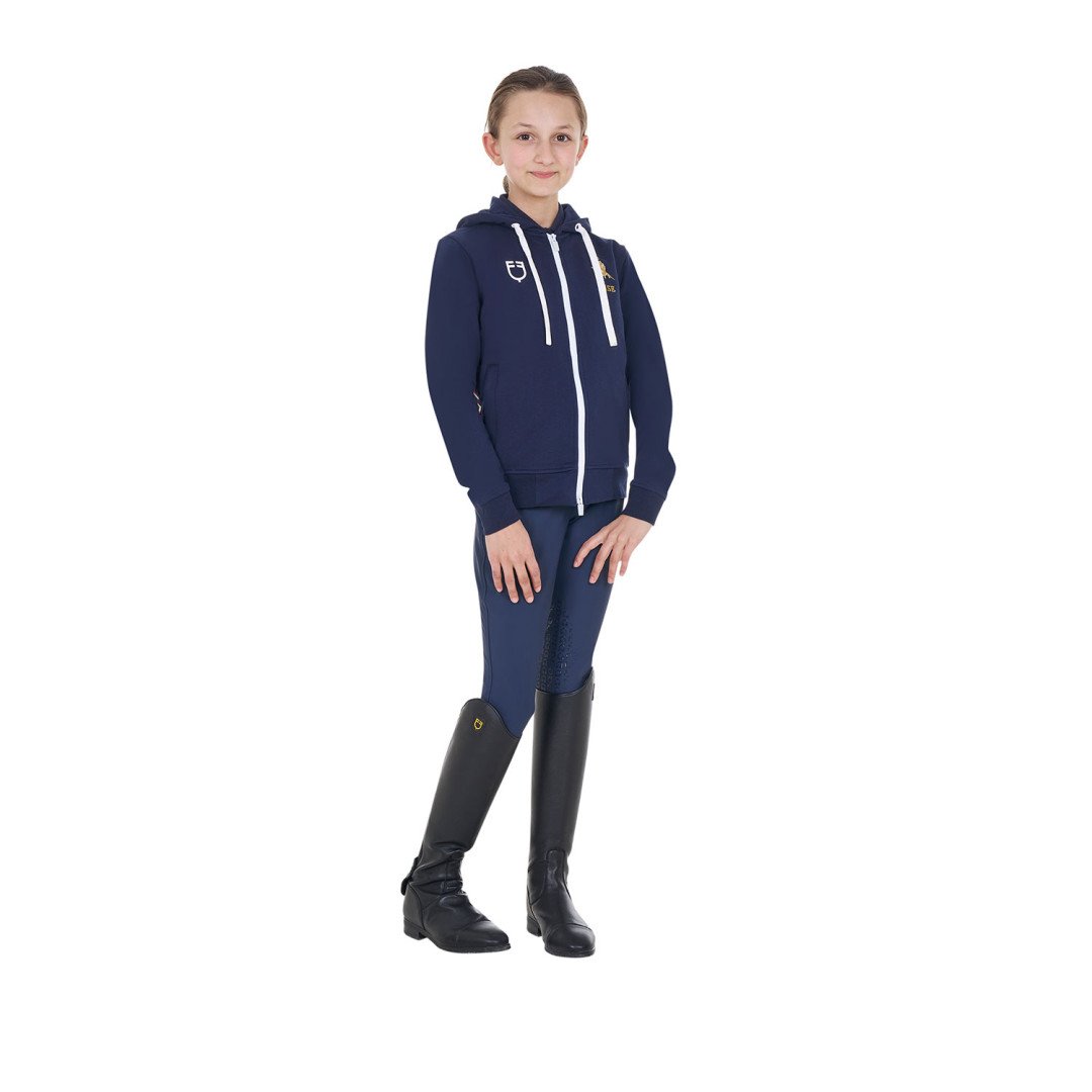 Início  Felpa unisex bambini con cappuccio Equestro X FISE 61,48 €