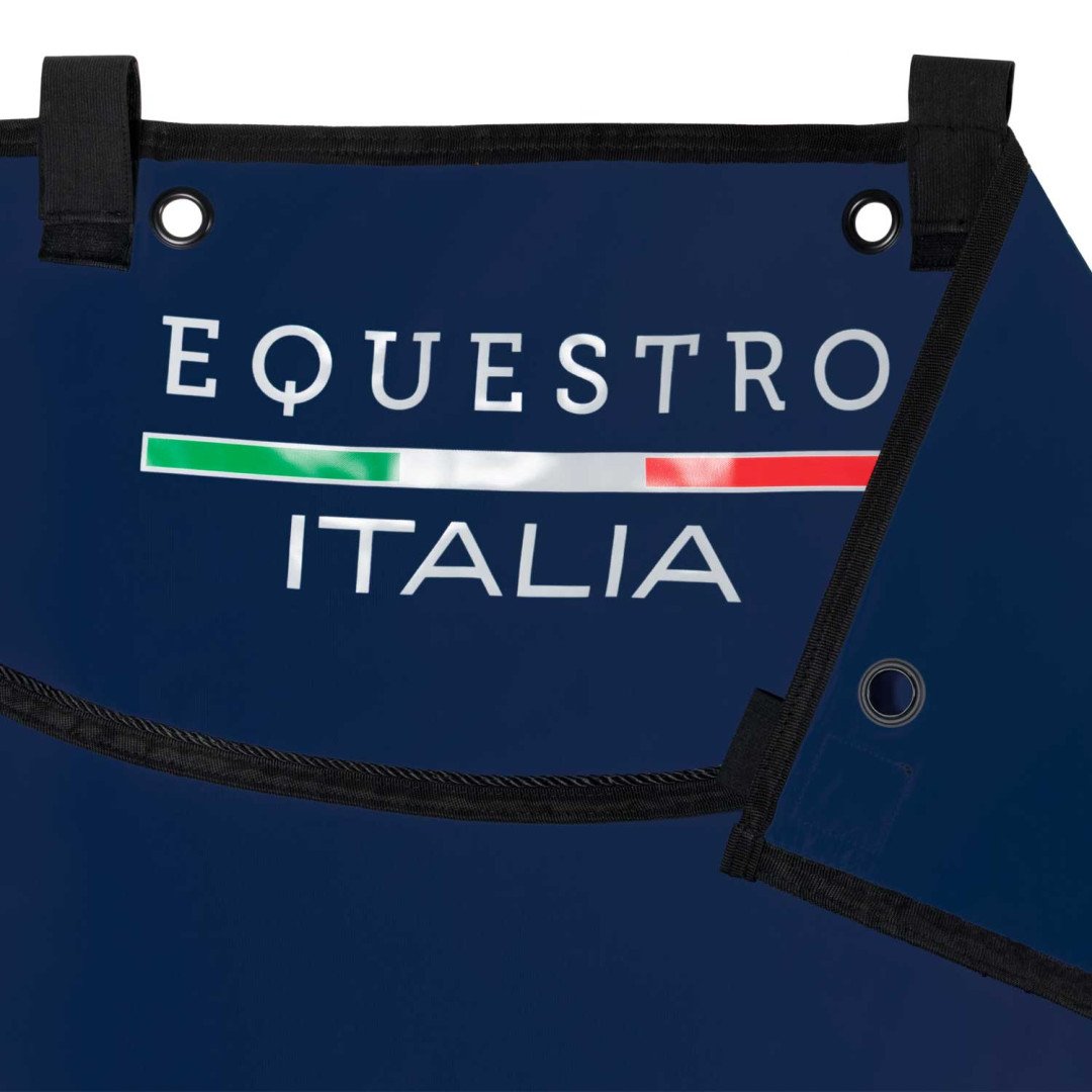 Home  Tenda box lunga logo ricamato Equestro X FISE 66,49 €