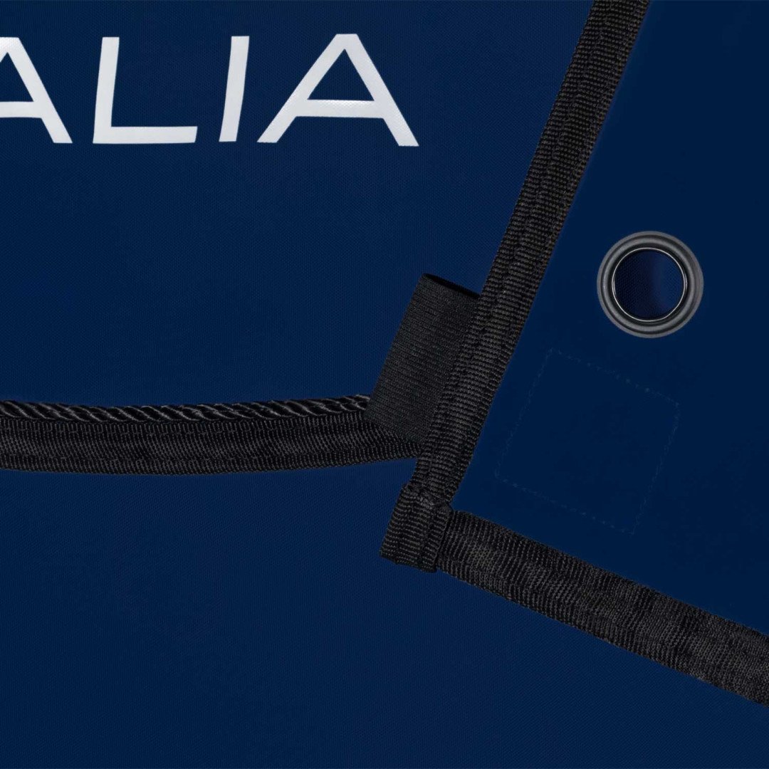 Home  Tenda box lunga logo ricamato Equestro X FISE 66,49 €