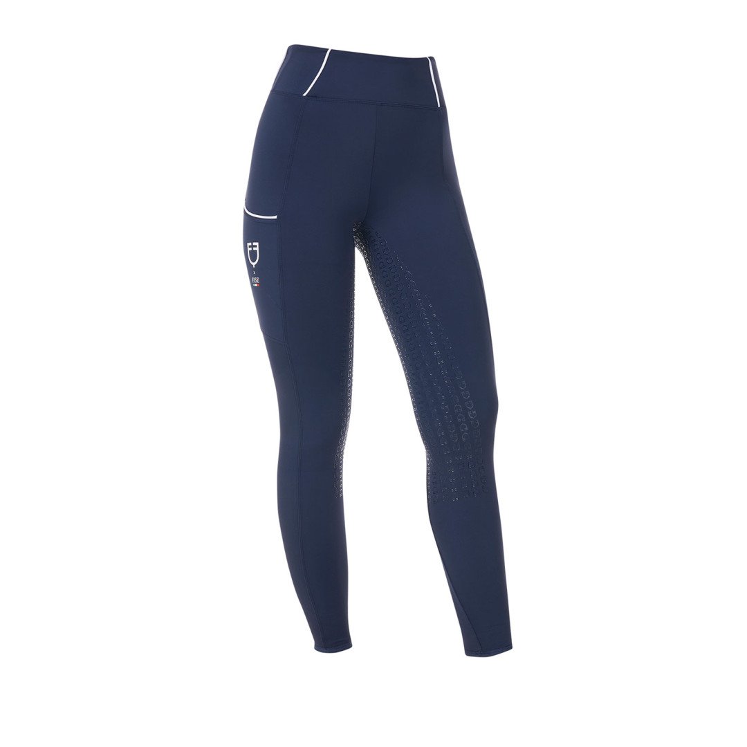 Home  Leggings donna slim fit full grip Equestro X FISE 72,95 €