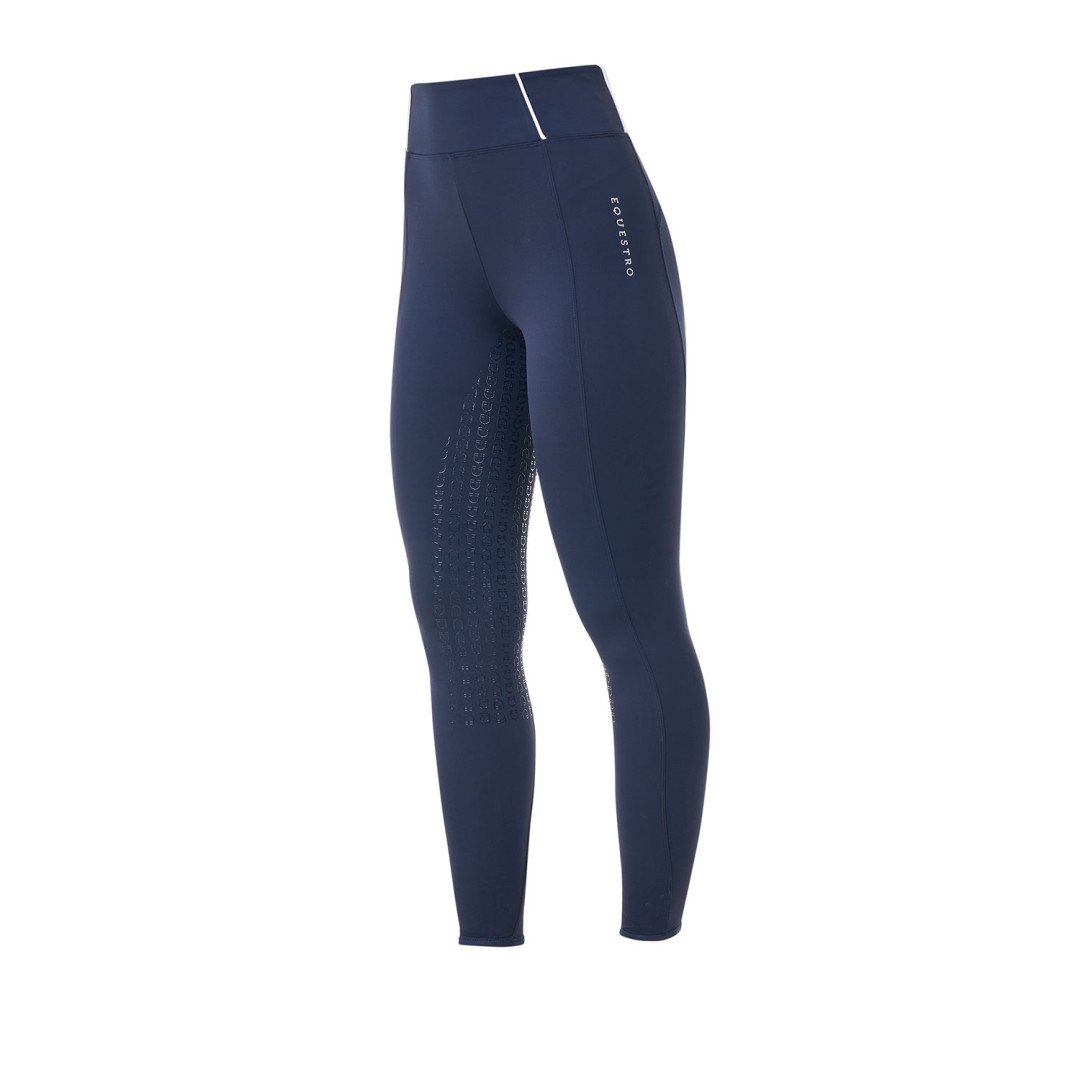 Home  Leggings donna slim fit full grip Equestro X FISE 72,95 €