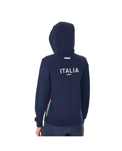 Home Felpa donna con cappuccio Equestro X FISE 77,87&nbsp;€