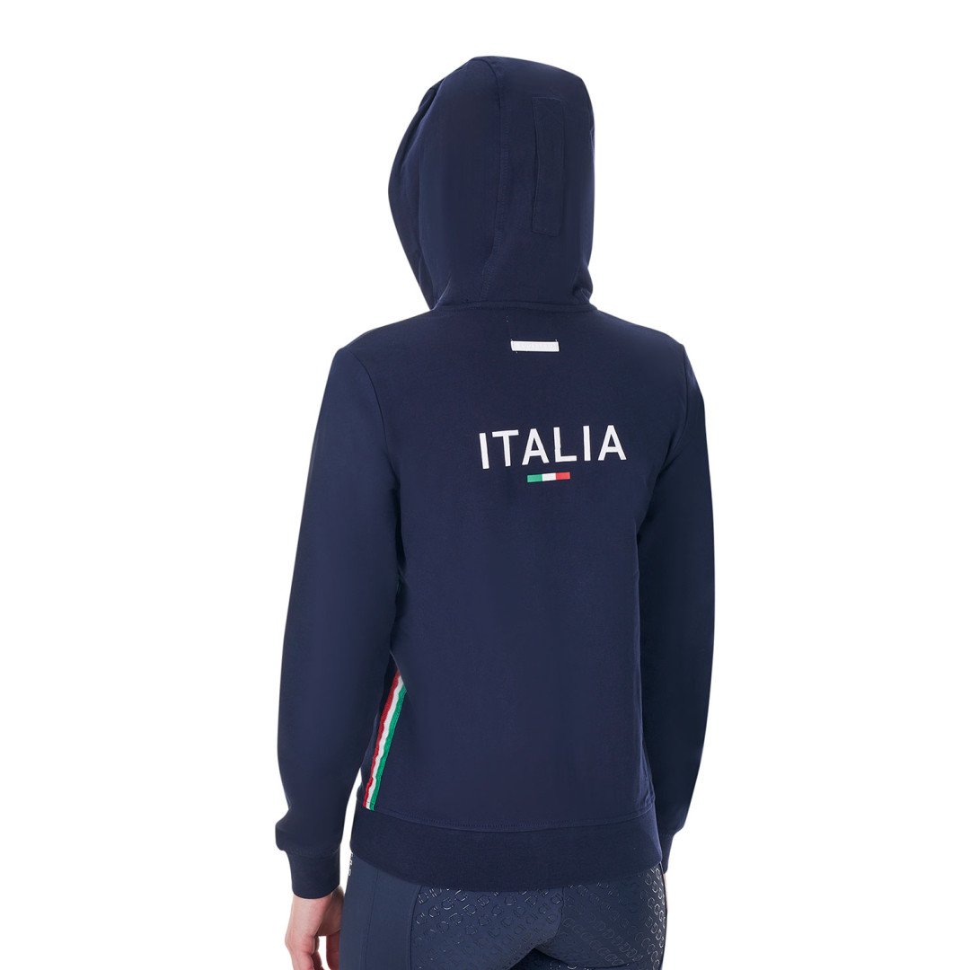 Home  Felpa donna con cappuccio Equestro X FISE 77,87 €